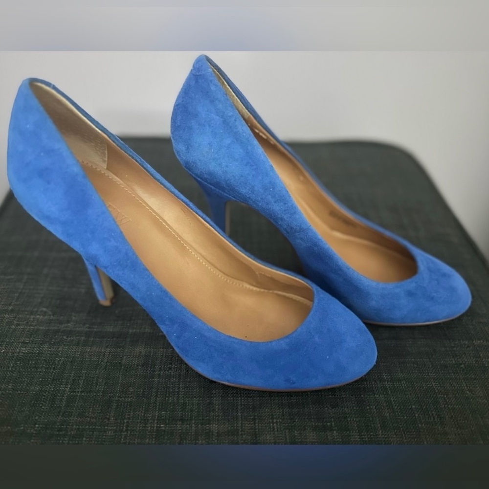 👸🏻HOST PICK 👸🏻J.Crew Suede Pumps in Royal Blue, size 7